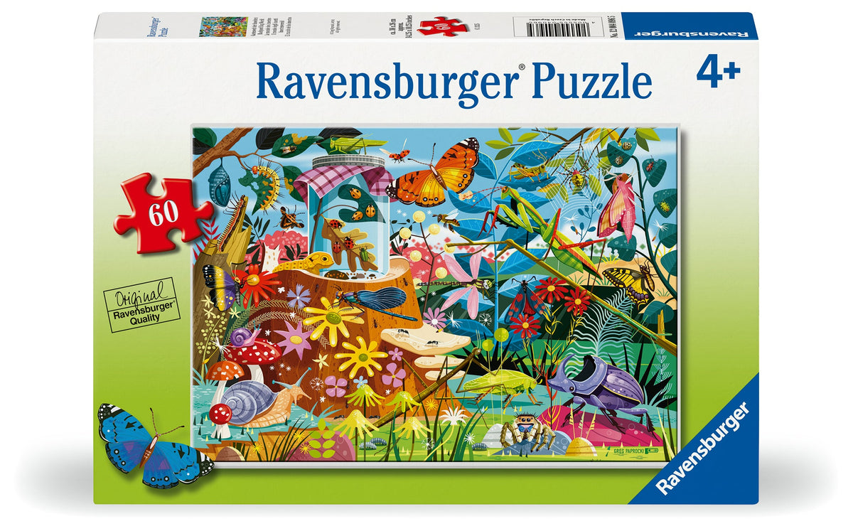 Greg Paprocki: Backyard Bug World 60pc [Ravensburger Puzzle]