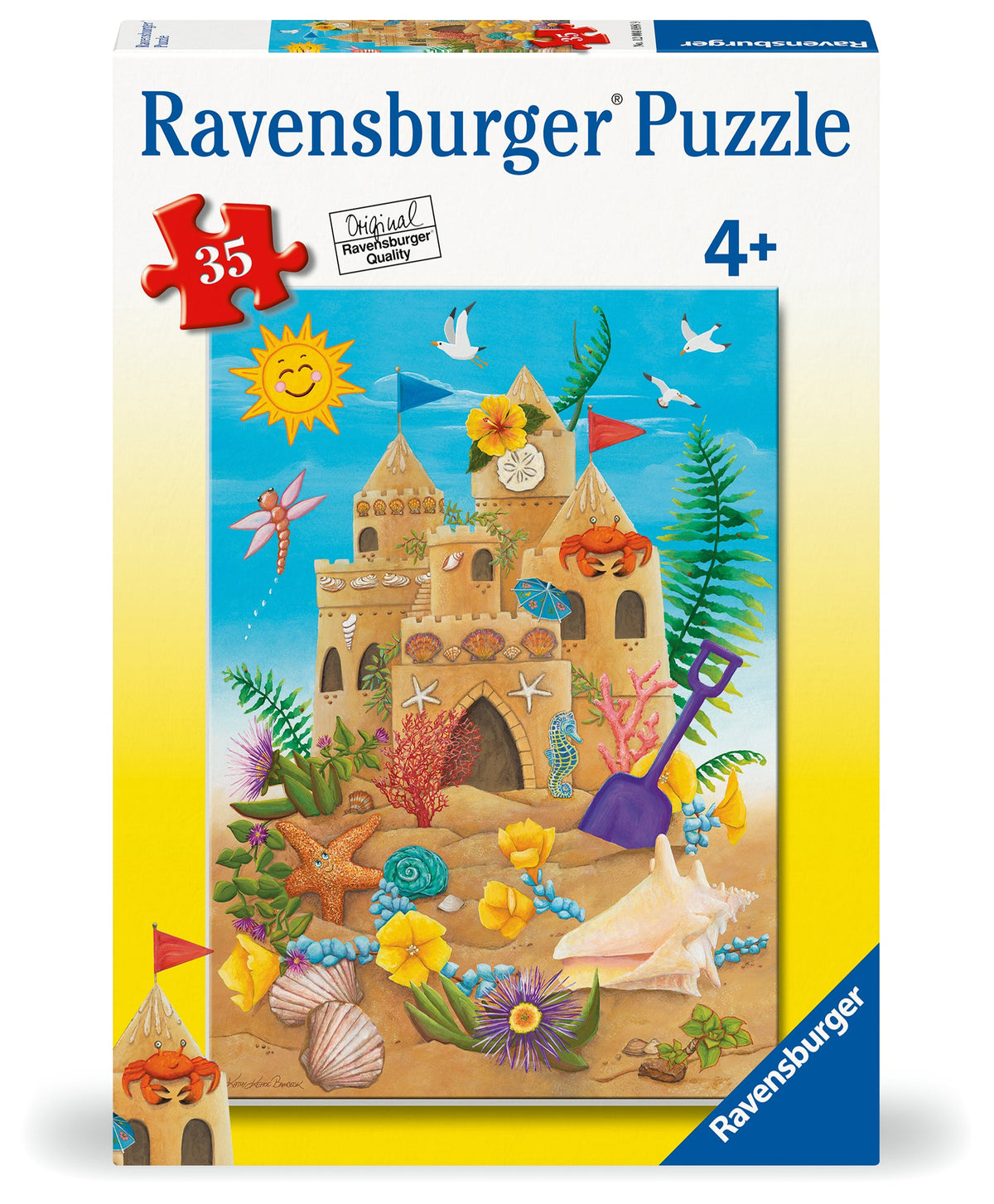 Sunshine Sandcastle 35pc [Ravensburger Puzzle]