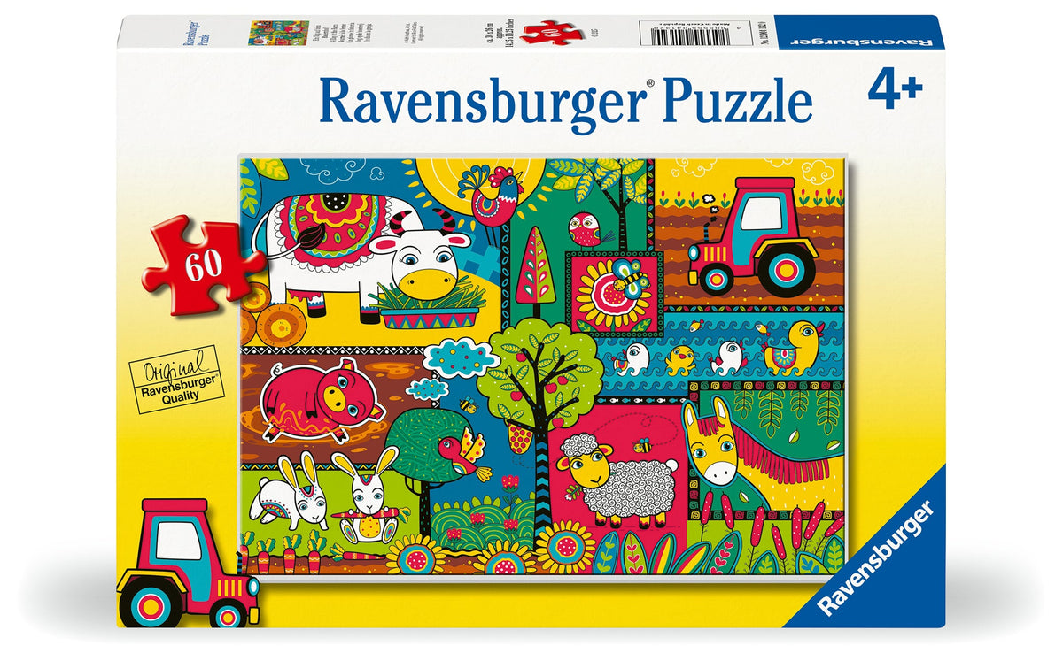 A Day at the Farm 60pc [Ravensburger Puzzle]
