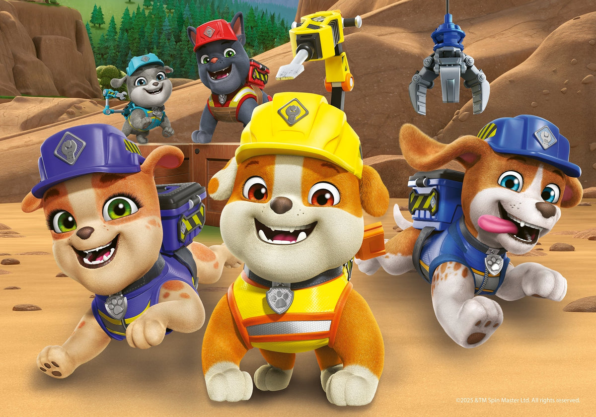 Paw Patrol: Rubble & Crew 2x12pc [Ravensburger Puzzle]