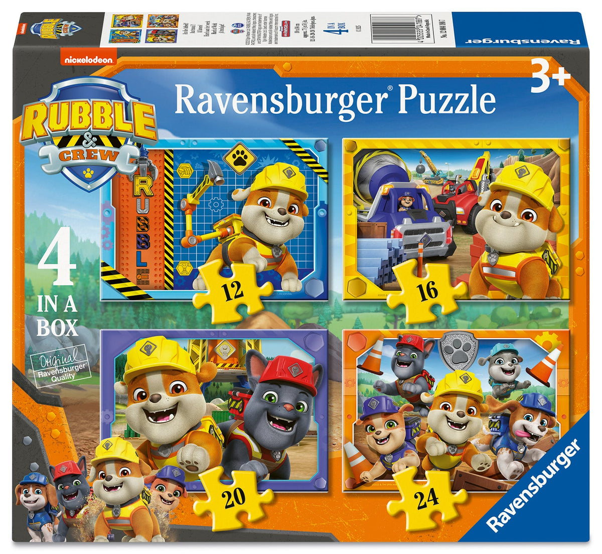 Rubble & Crew: Hard at Work 12/16/20/24pc [Ravensburger Puzzle]