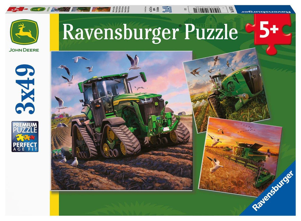 Seasons of John Deere 3x49pc (Ravensburger Puzzle)