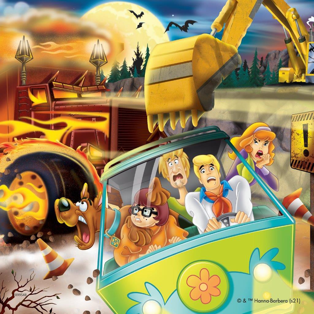 Scooby Doo 3x49pc [Ravensburger Puzzle]
