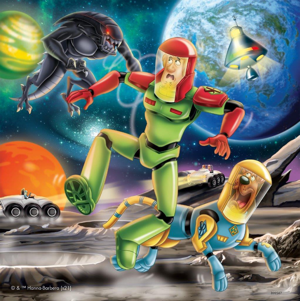 Scooby Doo 3x49pc [Ravensburger Puzzle]