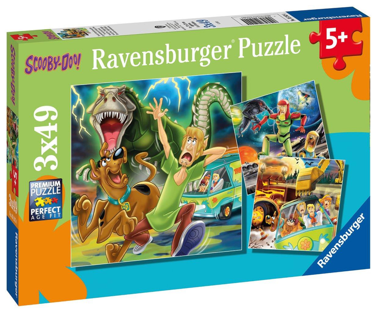 Scooby Doo 3x49pc [Ravensburger Puzzle]