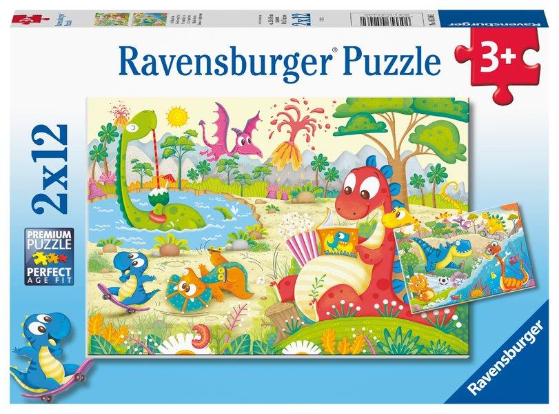 My Dino Friends 2x12pc [Ravensburger Puzzle]