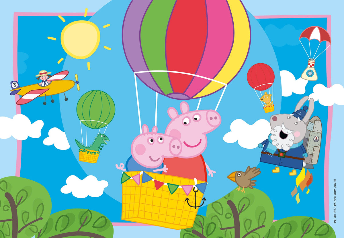 Peppa Pig: Peppa's Adventures 2x12pc [Ravensburger Puzzle]