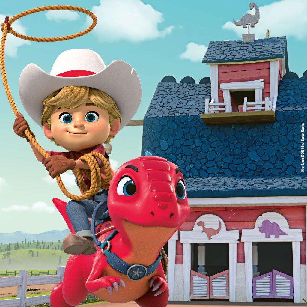Dino Ranch - Jon, Min and Miguel 3x49pc [Ravensburger Puzzle]