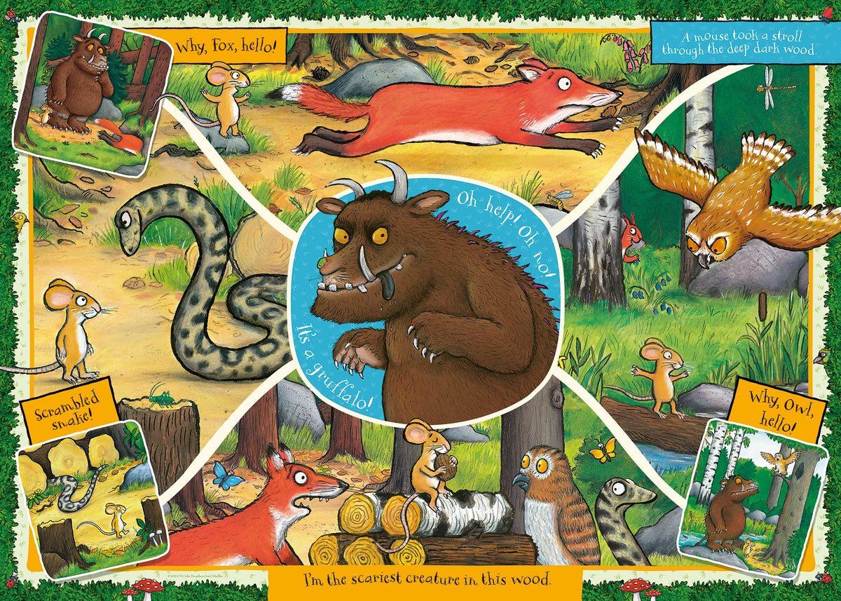 The Gruffalo: There's no such thing as a Gruffalo Giant Floor Puzzle 24pc [Ravensburger Puzzle]