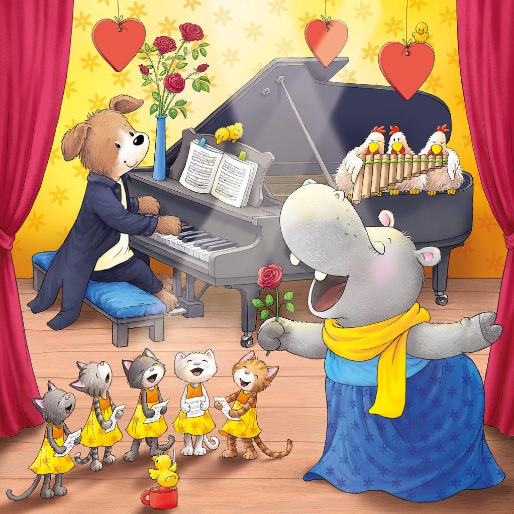 Animals On Stage 3x49pc [Ravensburger Puzzle]