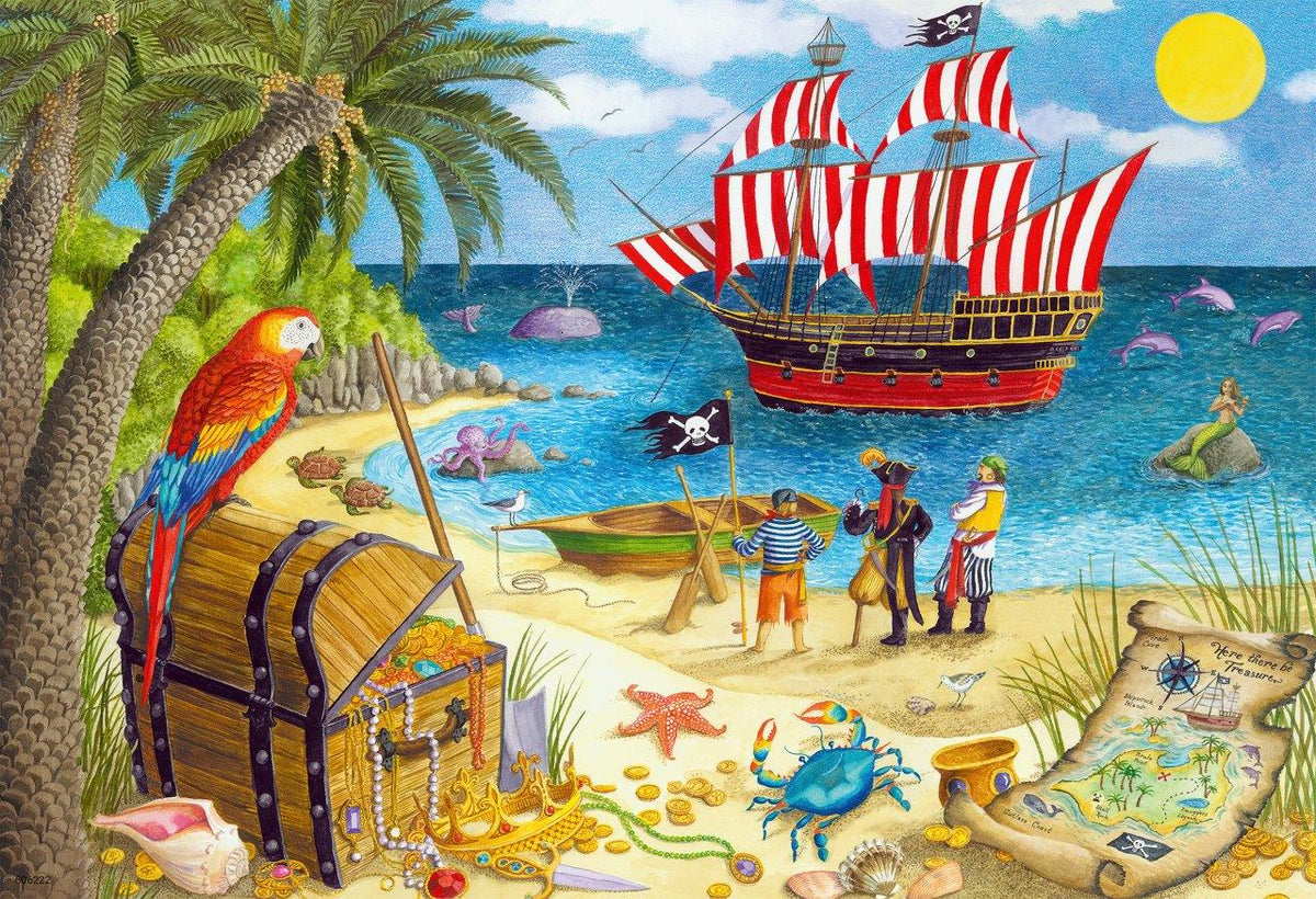 Pirates and Mermaids 2x24pc [Ravensburger Puzzle]