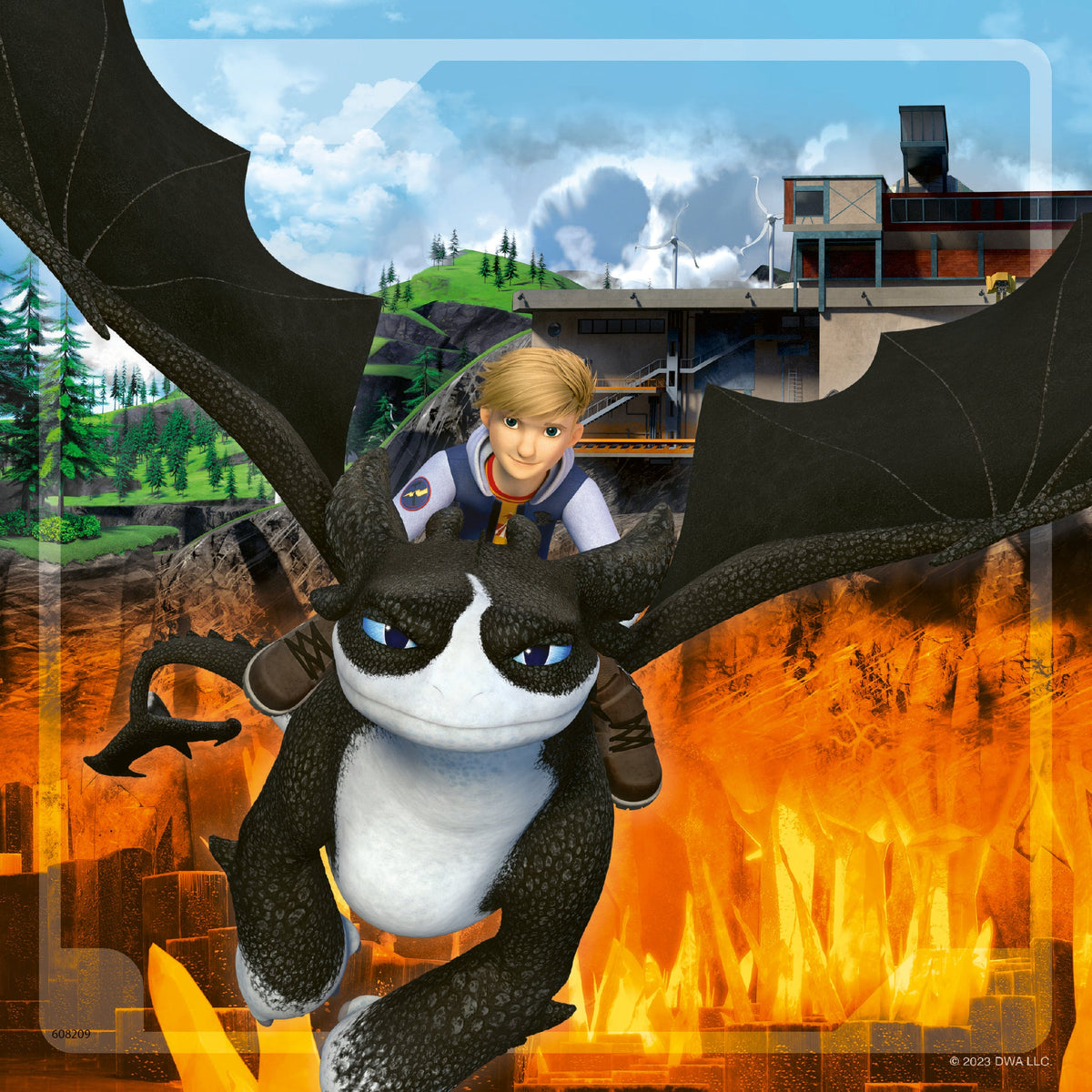 WT Dragons 3x49pc [Ravensburger Puzzle]