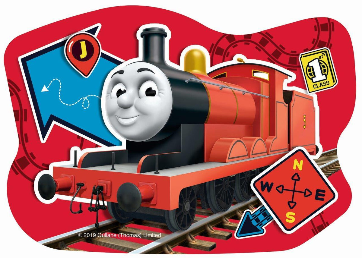 Thomas & Friends: 1st Class Big Adventures - 4, 6, 8 & 10pc Shaped Puzzles [Ravensburger Puzzle]