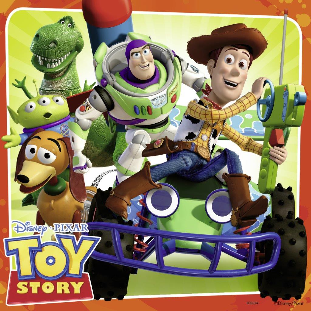Disney Toy Story History 3x49pc [Ravensburger Puzzle]