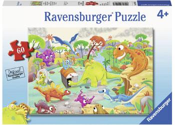 Time Traveling Dinos Puzzle 60pc [Ravensburger Puzzle]