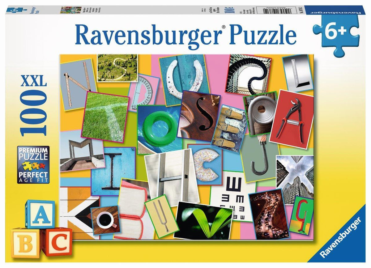 Funny Alphabet Puzzle 100pc [Ravensburger Puzzle]