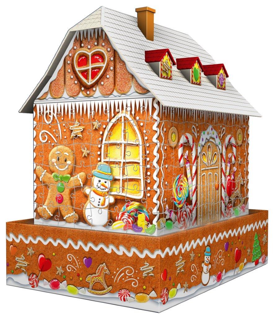 Ginger Bread House Night Edition 216pc [Ravensburger Puzzle]