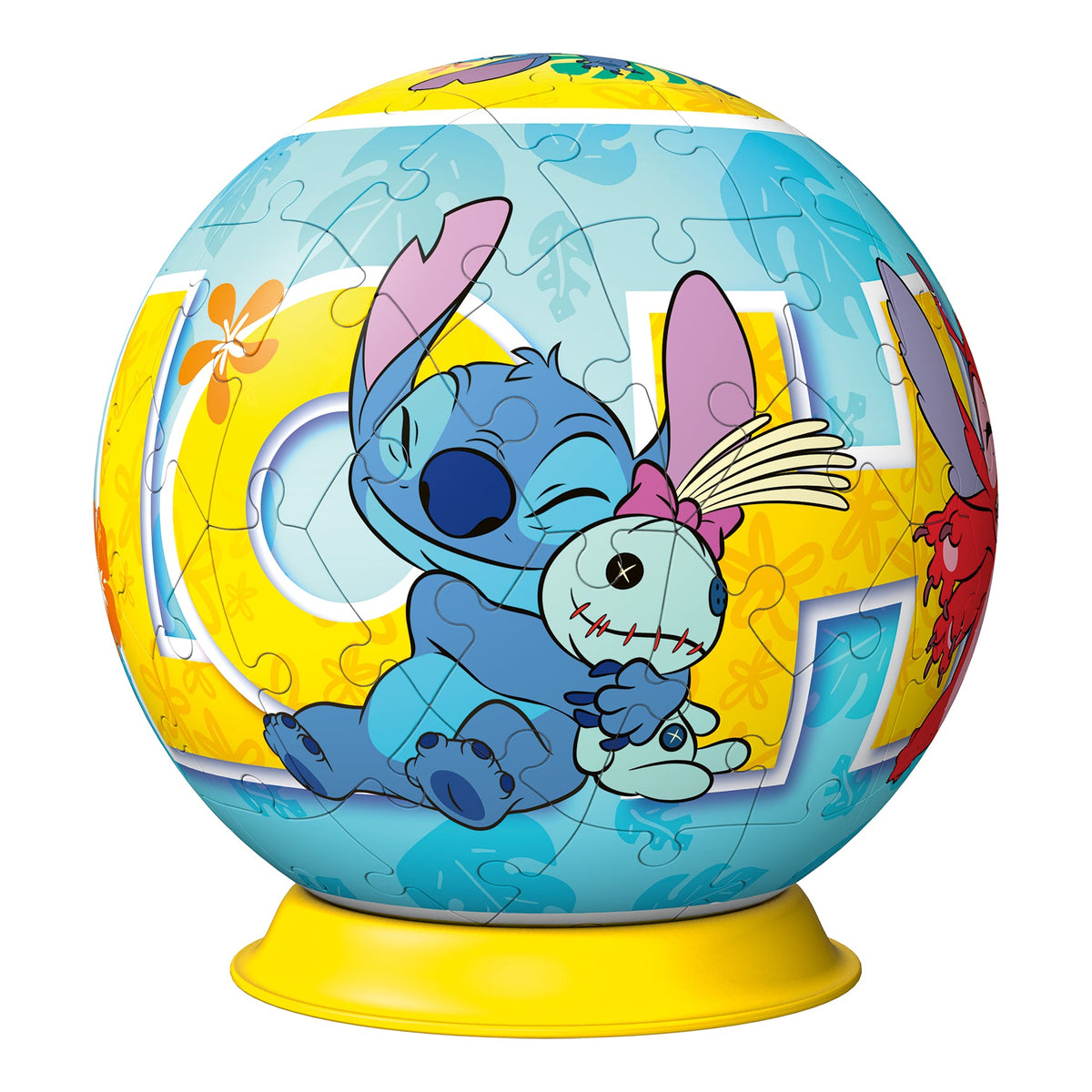 3D Puzzle Ball: Disney Stitch 72pc [Ravensburger Puzzle]