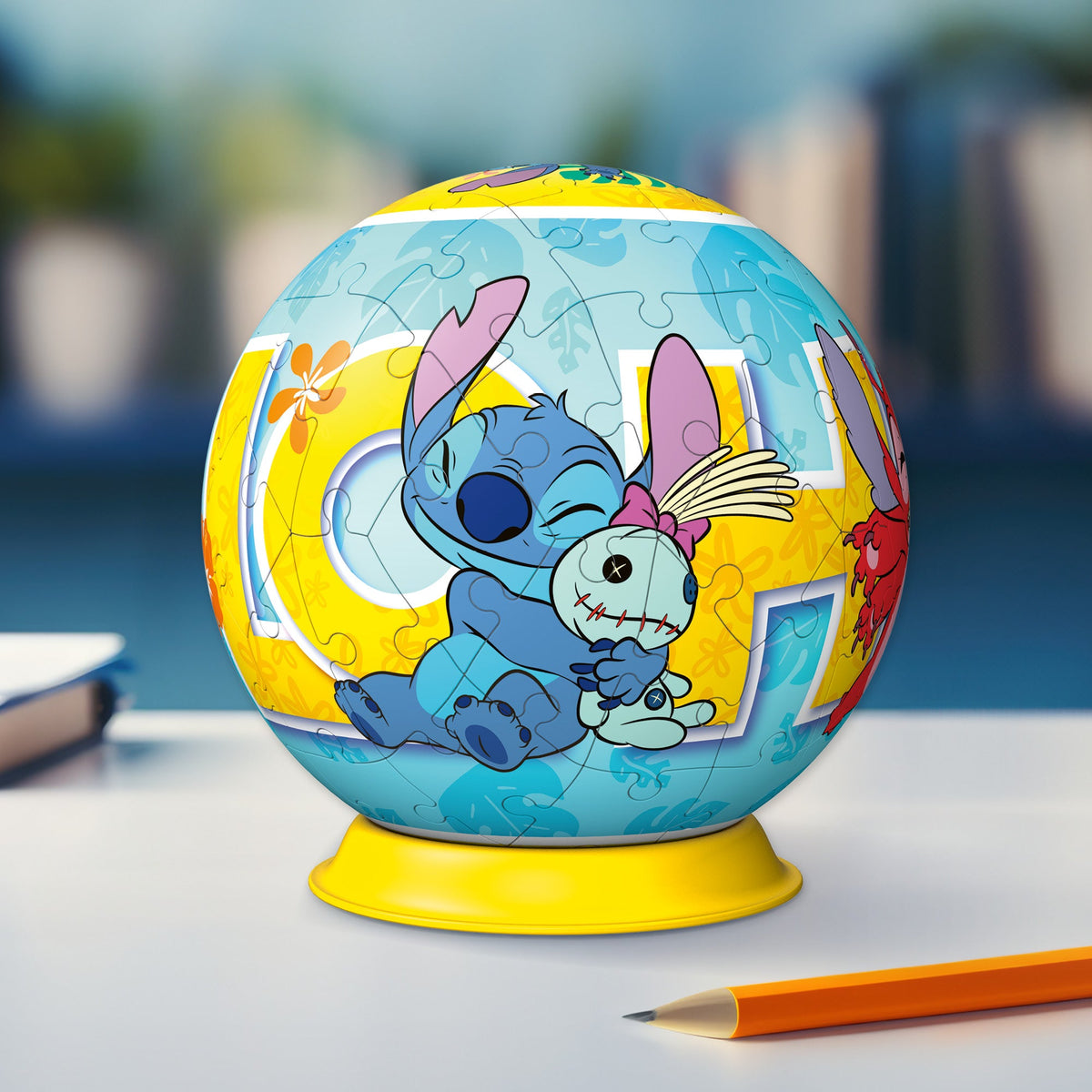 3D Puzzle Ball: Disney Stitch 72pc [Ravensburger Puzzle]