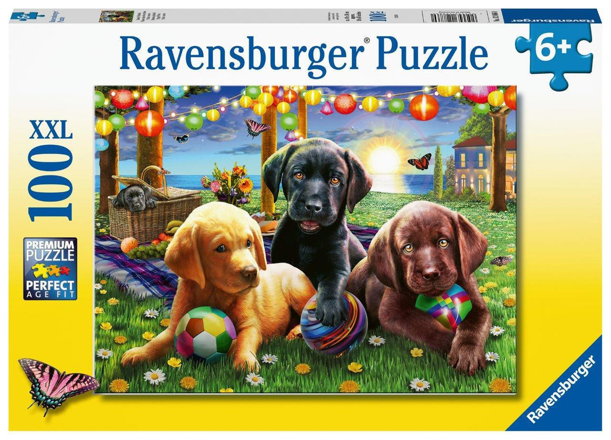 Puppy Picnic 100pc [Ravensburger Puzzle]