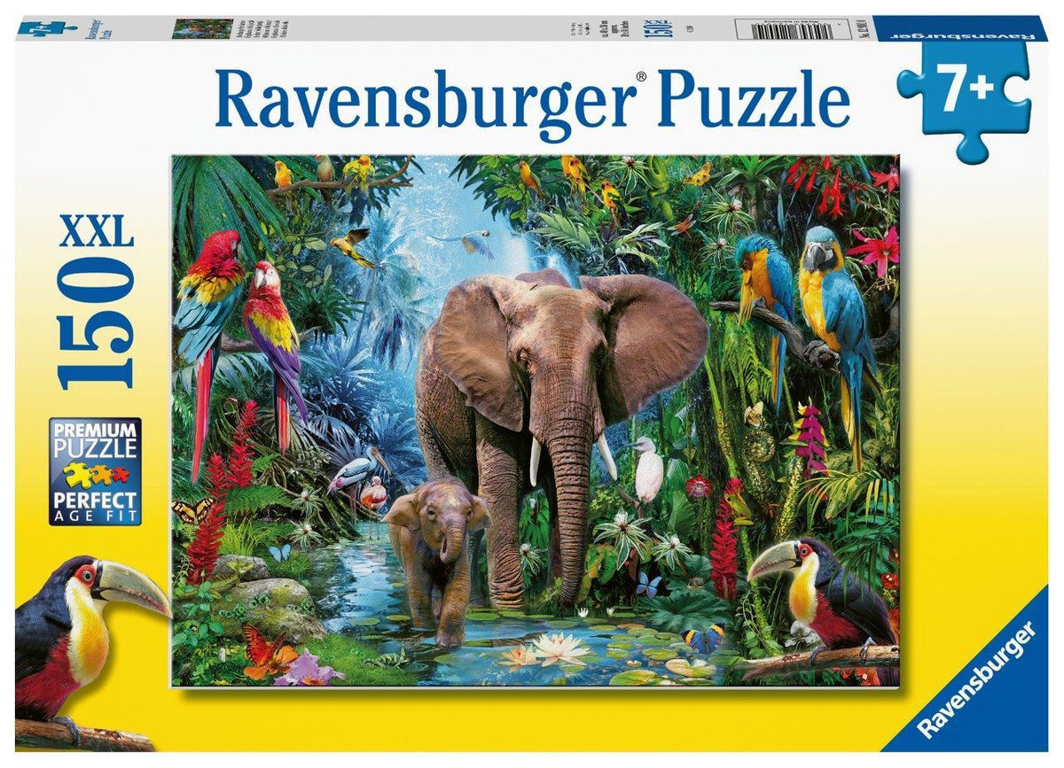 Elephants at the Oasis 150pc [Ravensburger Puzzle]