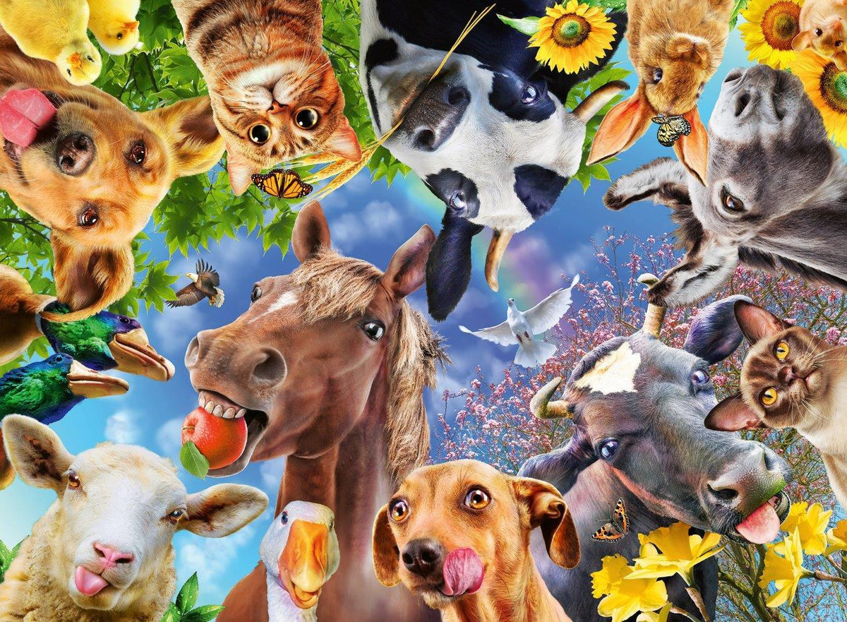 Funny Farmyard Friends Puzzle 200pc [Ravensburger Puzzle]