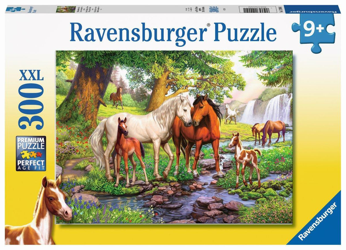 Horses by the Stream 300pc [Ravensburger Puzzle]