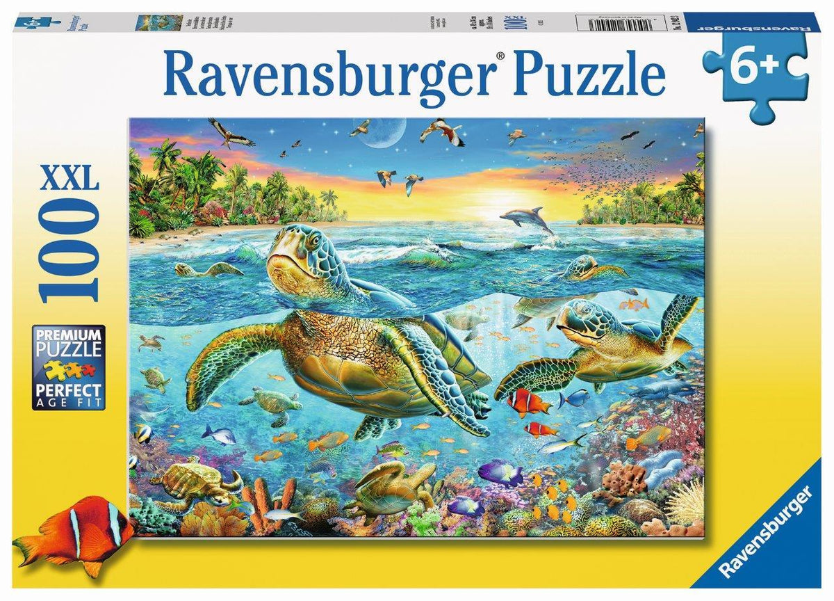 Swim With Sea Turtles Puzzle 100pc [Ravensburger Puzzle]