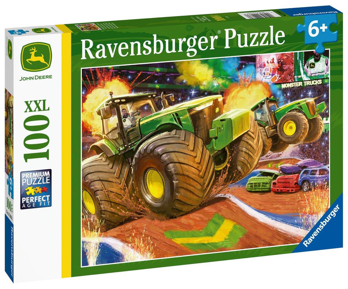 John Deere Big Wheels Puzzle 100pc [Ravensburger Puzzle]