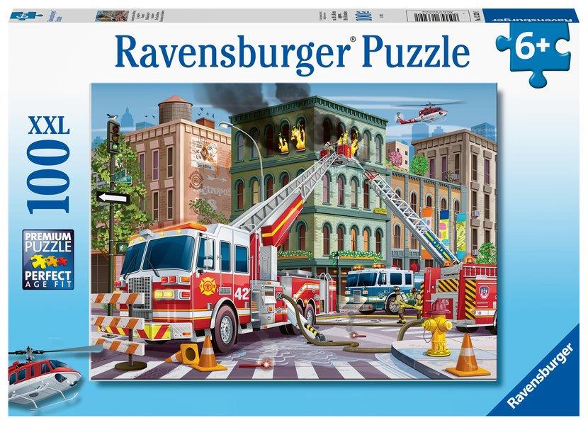Fire Truck Rescue 100pc [Ravensburger Puzzle]