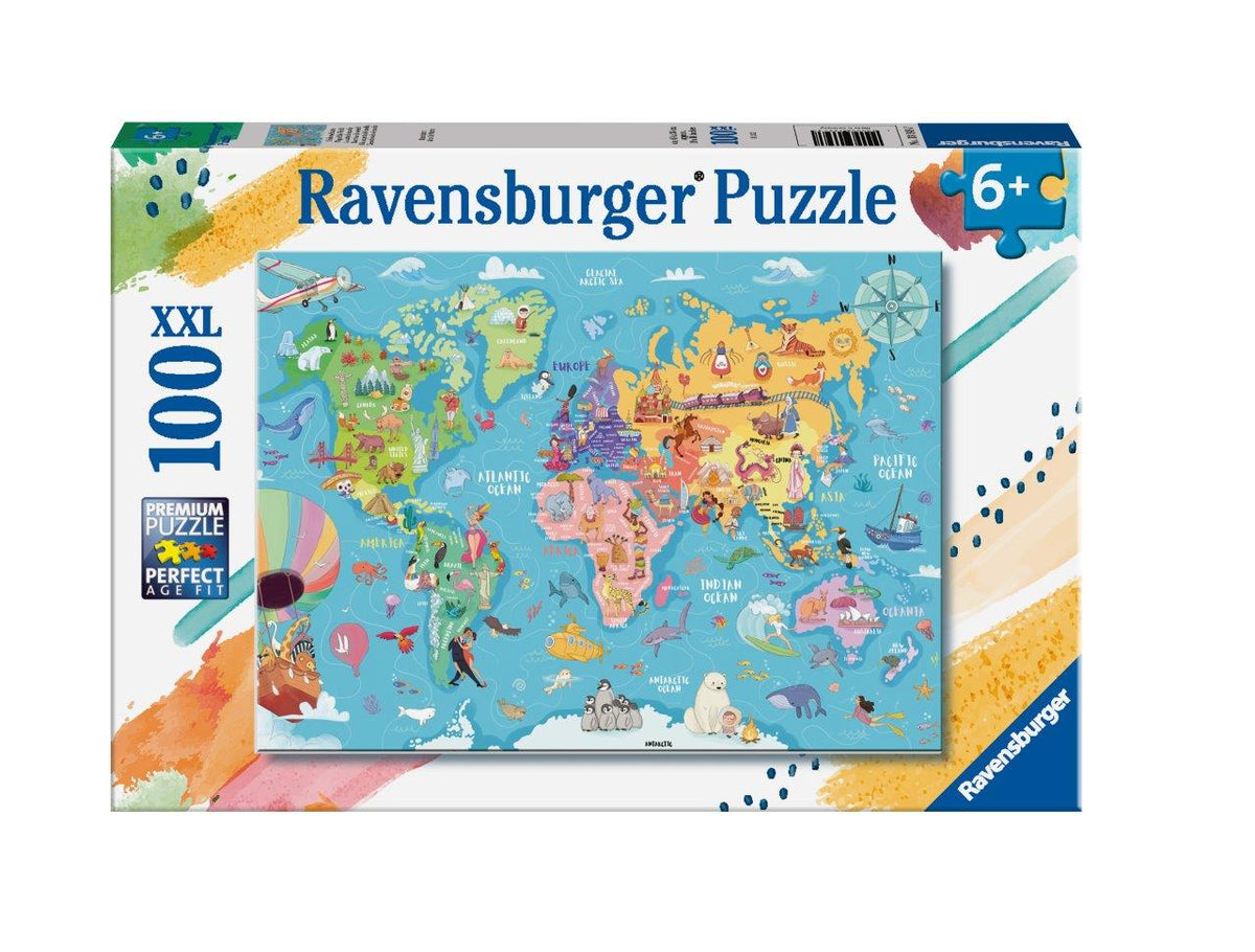 Map of the World 100pc [Ravensburger Puzzle]