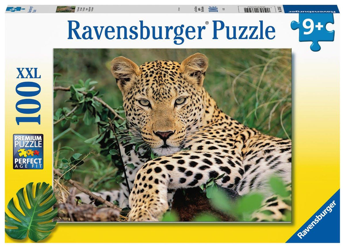 Lounging Leopard 100pc [Ravensburger Puzzle]