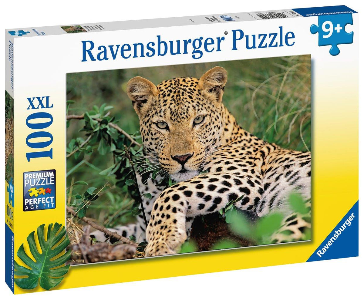 Lounging Leopard 100pc [Ravensburger Puzzle]