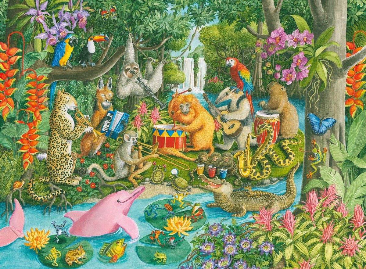 Rainforest River Band 100pc [Ravensburger Puzzle]