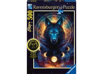 Lunar Wolf Puzzle 500pc [Ravensburger Puzzle]