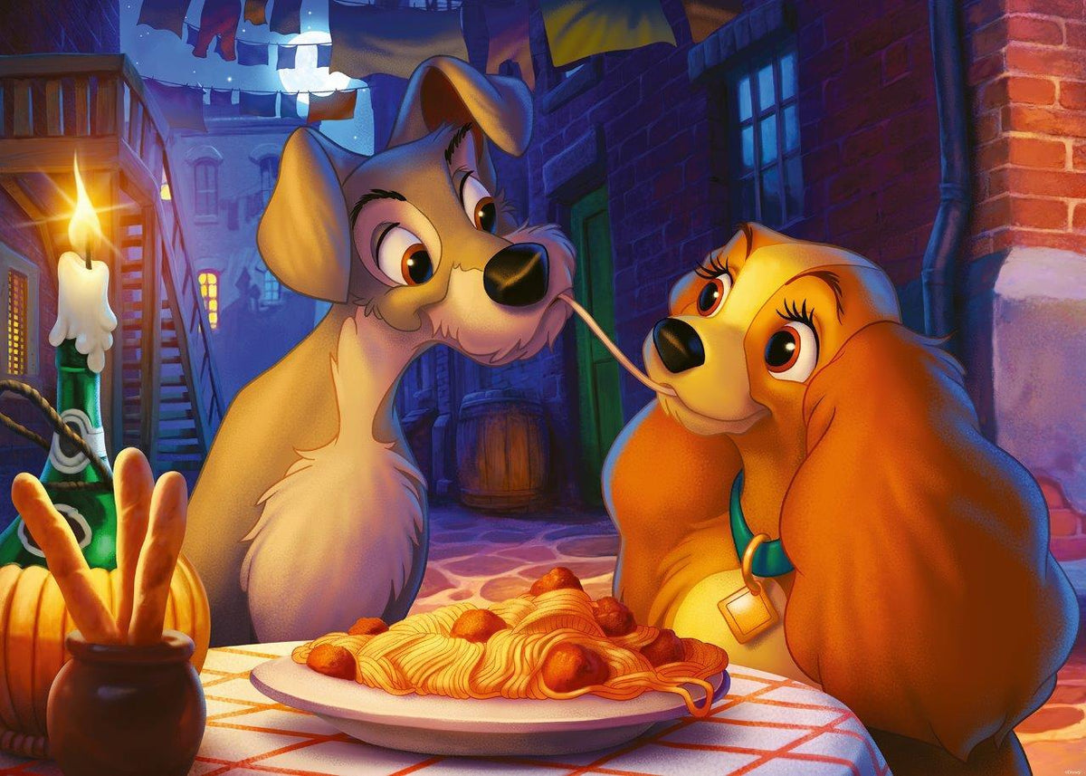 Disney Moments 1955 Lady and Tramp 1000pc [Ravensburger Puzzle]
