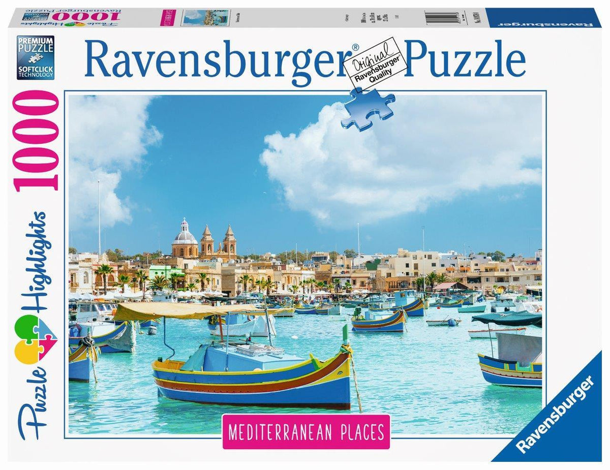 Mediterranean Malta 1000pc [Ravensburger Puzzle]