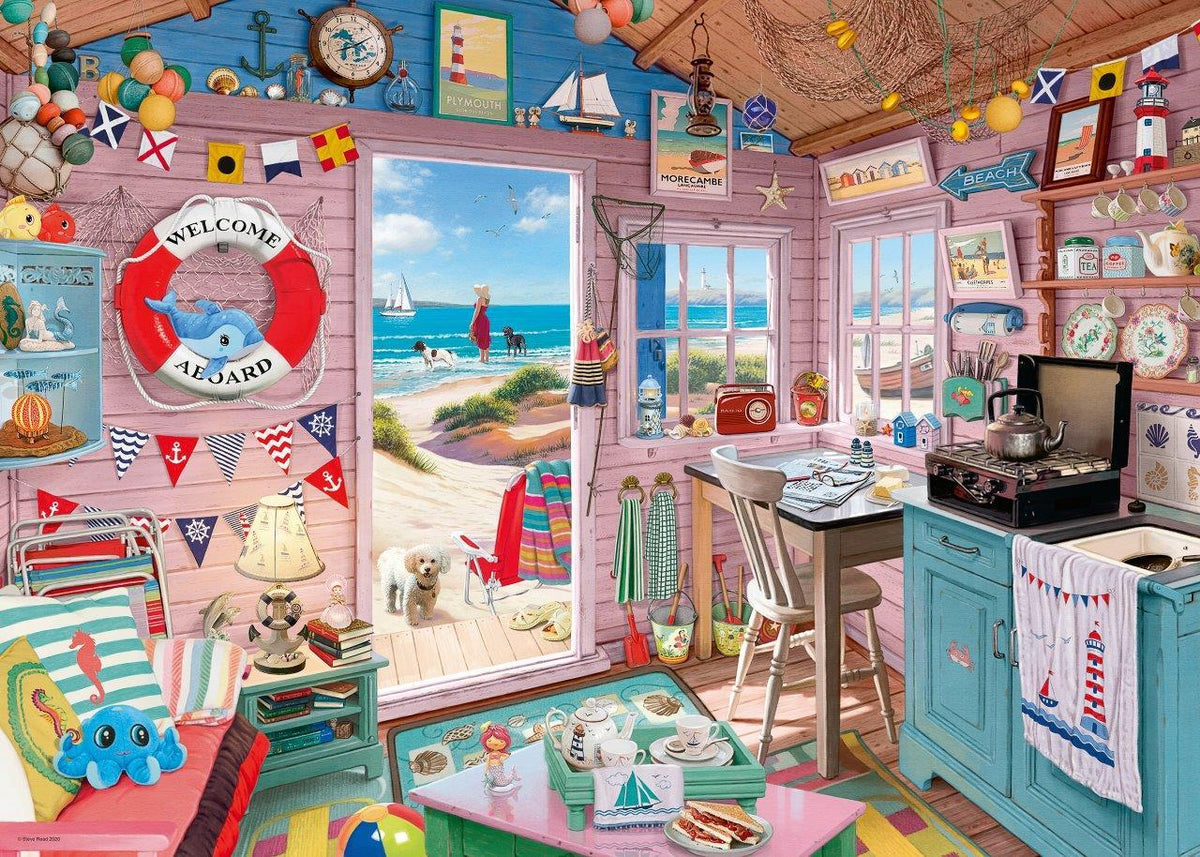 My Haven: #7 The Beach Hut 1000pc [Ravensburger Puzzle]