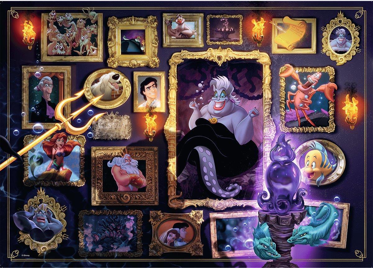 Disney Villainous: Ursula 1000pc [Ravensburger Puzzle]