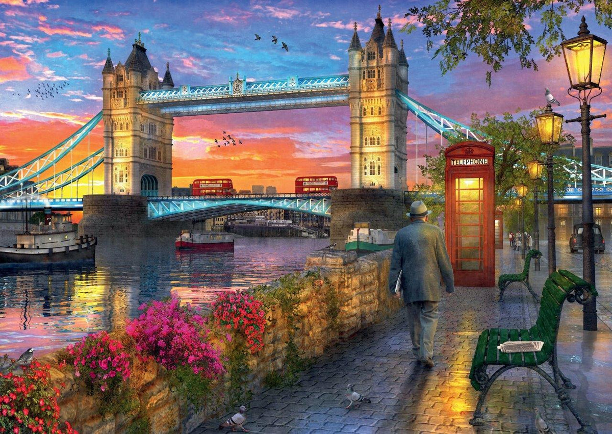 Tower Bridge at Sunset Puzzle 1000pc [Ravensburger Puzzle]