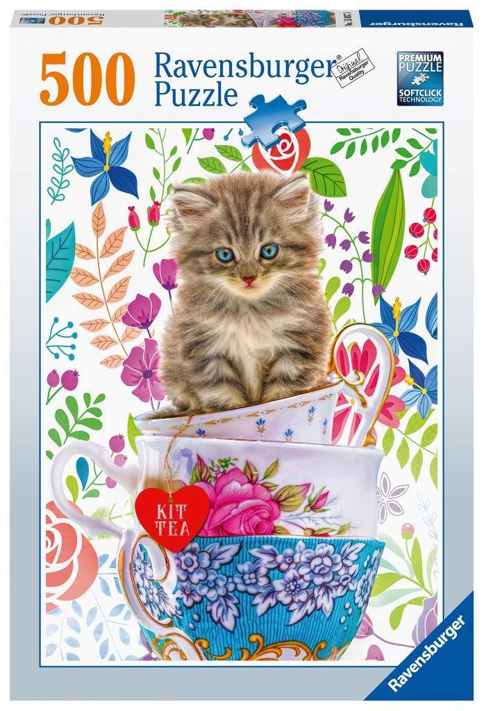 Kitten In A Cup 500pc [Ravensburger Puzzle]