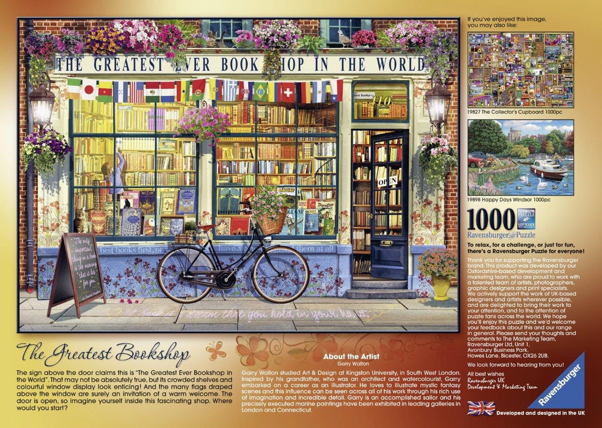 The Greatest Bookshop 1000pc [Ravensburger Puzzle]