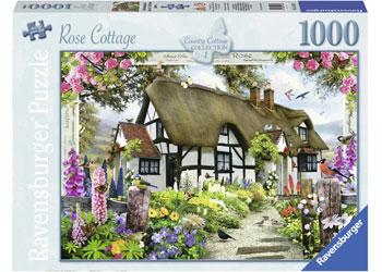 Country Cottage: #1 Rose Cottage 1000pc [Ravensburger Puzzle]