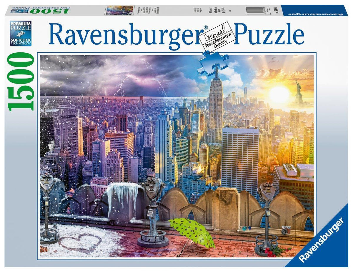 Seasons Of New York 1500pc [Ravensburger Puzzle]