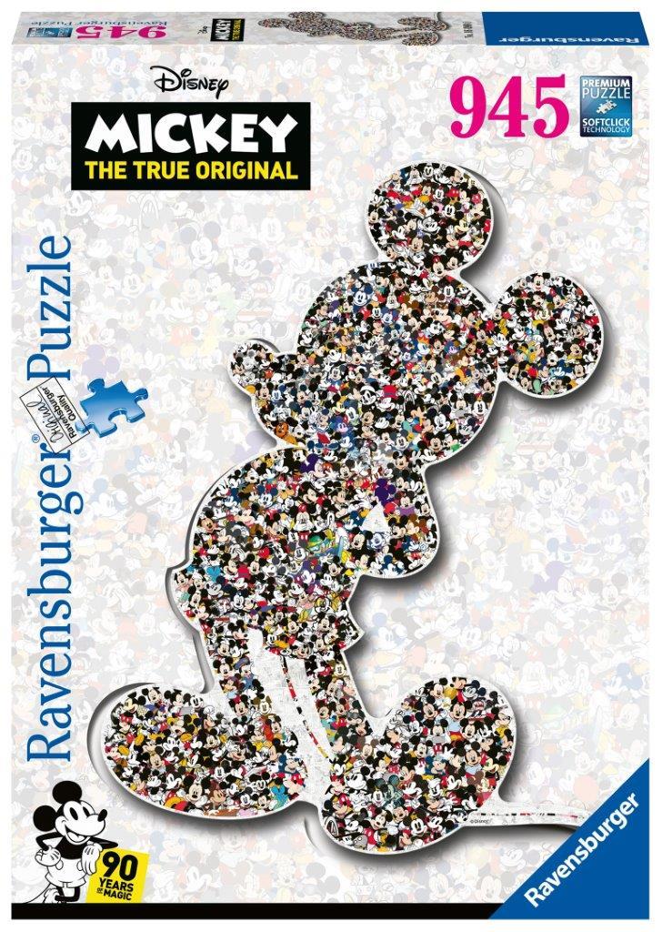Disney Shaped Mickey Puzzle 937pc [Ravensburger Puzzle]