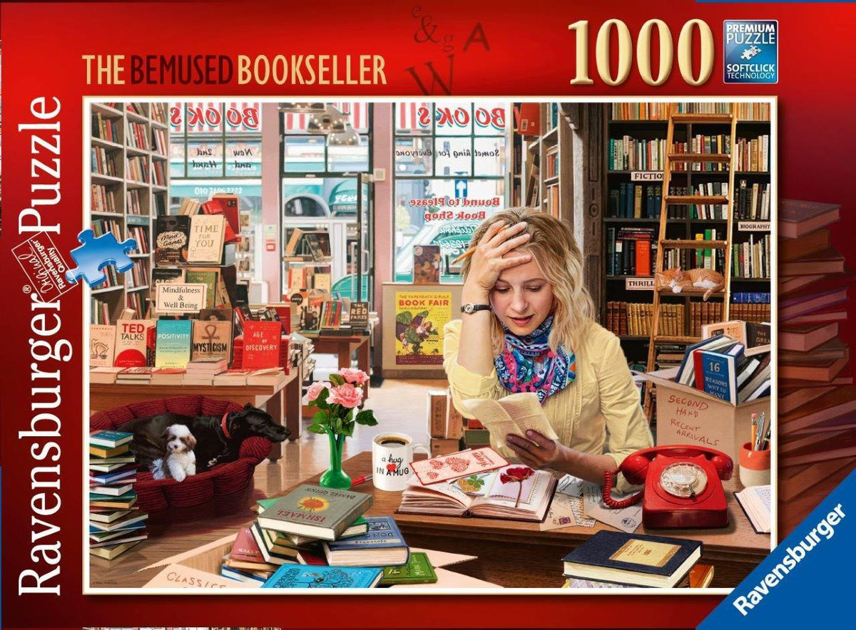 The Bemused Bookseller 1000pc [Ravensburger Puzzle]