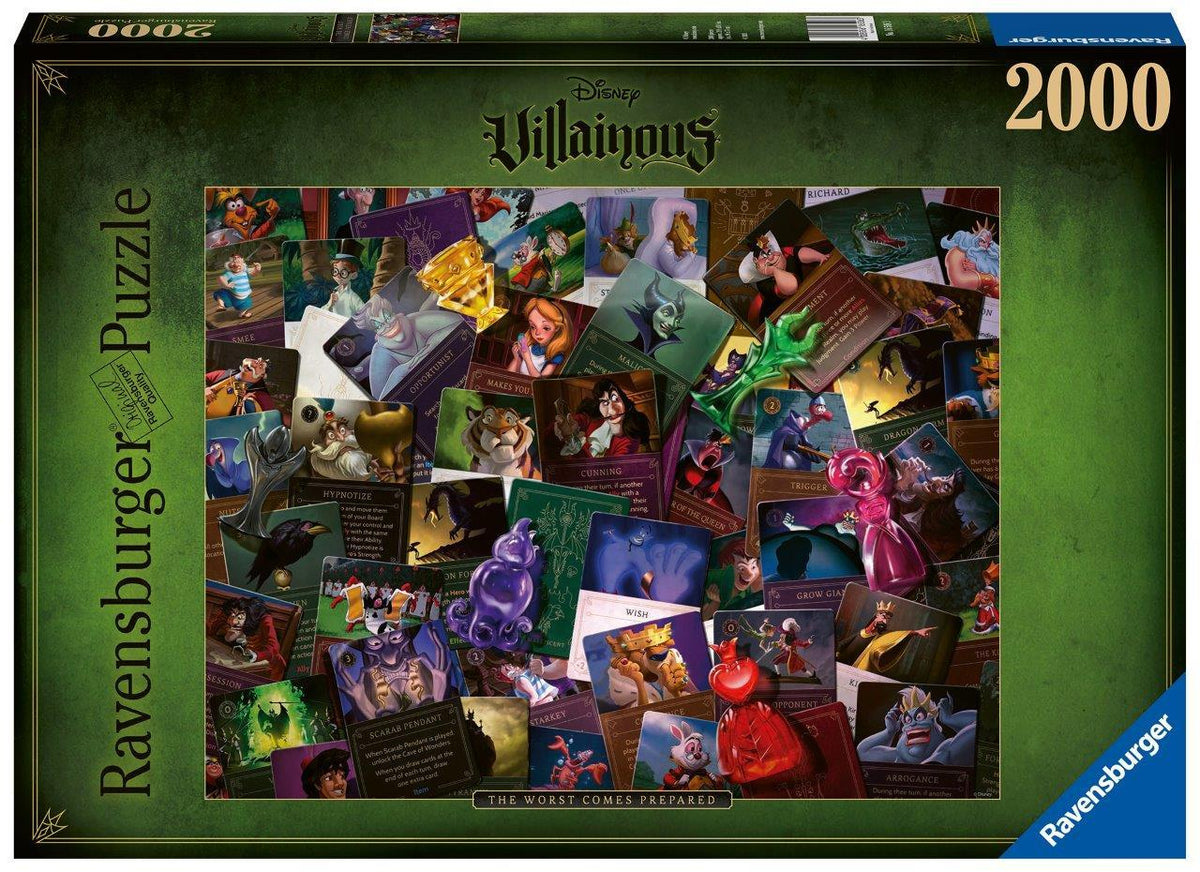 Disney Villainous: The Worst Comes Prepared 2000pc [Ravensburger Puzzle]