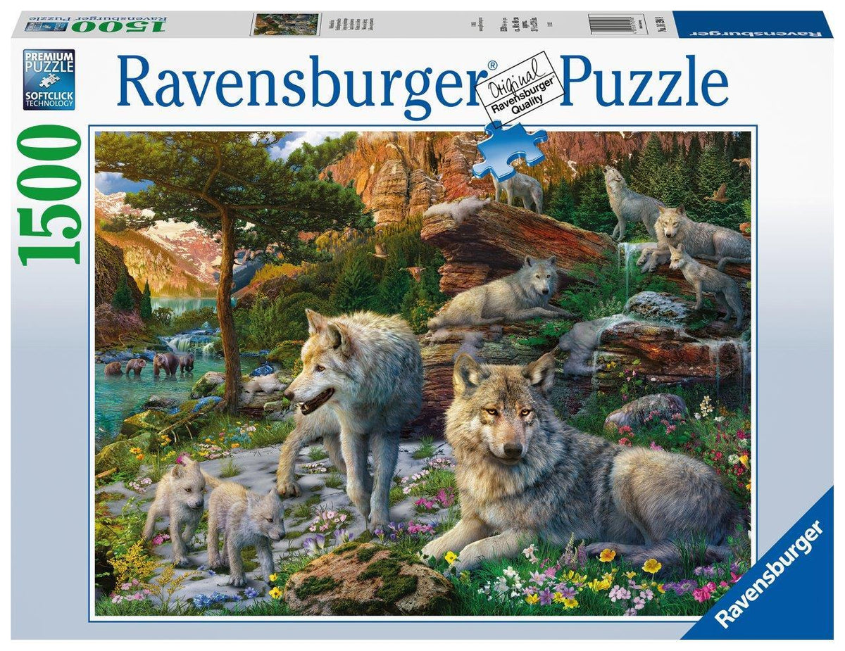 Wolves in Spring 1500pc [Ravensburger Puzzle]