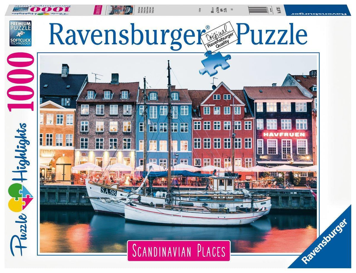 Copenhagen Denmark Puzzle 1000pc [Ravensburger Puzzle]