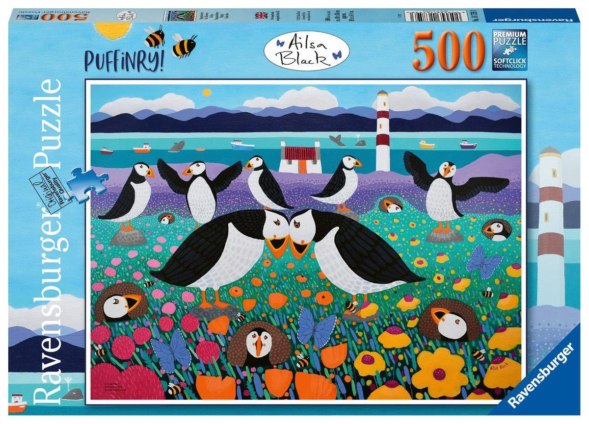Puffinry! Puzzle 500pc [Ravensburger Puzzle]